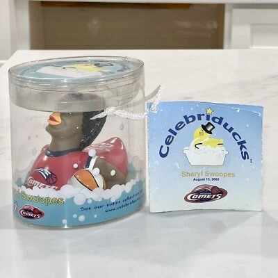 2002 WNBA Houston Comets SGA Sheryl Swoopes Celebriducks NOS! - Image 1 of 4