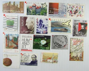 17 Assorted used Croatia stamps Flowers Scenery Architecture Cv$25.70 - Picture 1 of 4