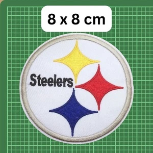 NFL Iron-on patch Pittsburgh Steelers American Football Free shipping - Picture 1 of 2