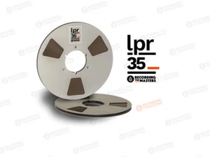 Cinta de carrete a carrete de reproducción larga RTM BASF LPR35 1/4"" 3600' 1100 m 10,5"" DLR autorizada - Imagen 1 de 2