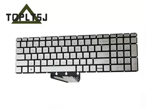 New HP 15-dy2172wm 15-dy1032ms 15-dy2056ms 15-dy2152wm Laptop Keyboard Silver - Picture 1 of 6