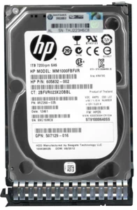 FESTPALTTE HP MM1000FBFVR 605832-002 ST91000640SS 1TB 7200U/min SAS-2 2.5" Zoll - Bild 1 von 3