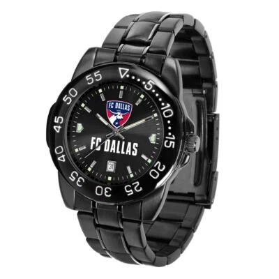 Men's FC Dallas Watch Fantom Black Steel Watch - Image 1 of 4