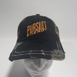Mossy Oak Hat Cap Strap Back Camo Pursuit Energy Outdoors Adjustable Mens - Picture 1 of 10