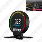Digital Speed Car Monitor Head-up Display Speedometer Temperature Turbo Pressure
