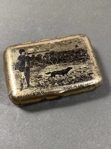 Antique Bryant & Mays of London Vesta Match Safe Hunting Sportsman Rare - Picture 1 of 10