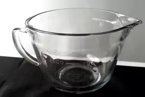 Anchor Hocking Batter Measuring Bowl 2 Quart 2 Litre 8 Cups 64 Ounces ~ Pristine - Picture 1 of 12
