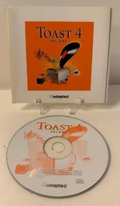Vintage 1999 Toast 4 Deluxe Adaptec CD-ROM Recording Software PC/Mac Computer - Picture 1 of 1