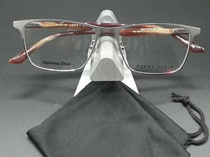 Totalmente Nuevos Monturas de Gafas PERRY ELLIS PE 428-3 Pistola Ligera 54-16-145 - Imagen 1 de 3