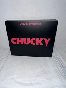 Chucky Enamel Pin Set Seed Of Chucky Bride Of Chucky Collect - Picture 1 of 5