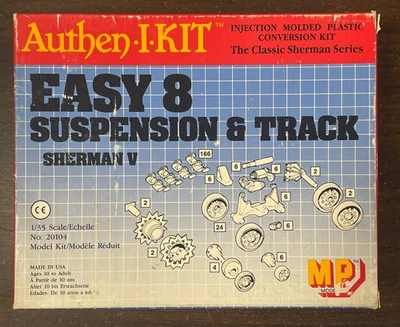 M4A3E8 Sherman w/ T66 Tracks - 1/35 Scale Tasca Unassembled Plastic Kit#35-020 - Image 1 of 4