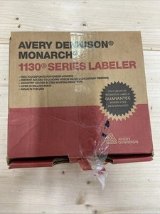 New Avery Dennison Monarch 1130 Series Labeler-1131 Label Gun With Ink - Picture 1 of 4