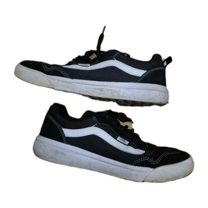 Vans Range EXP Herren Wildleder Canvas Schwarz Sneaker Niedrig Größe 10,5 - Bild 1 von 11