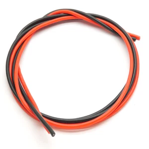 Cable estañado de cobre de silicona flexible de 6 pies 16 AWG de alto recuento de hilos - Imagen 1 de 1