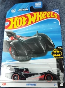 2025 Hot Wheels Black Batmobile 4/5 DC Batman 145/250 HYY81 - Picture 1 of 2