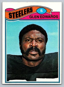 1977 Topps #381 Glen Edwards Pittsburgh Steelers - Picture 1 of 2