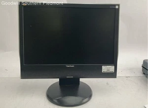 ViewSonic VG1930wm VS11419 Black 19 in Widescreen LCD Monitor Fully Tested - Picture 1 of 7