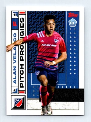 #62 2022 Topps MLS Pitch Prodigies BASE { Alan Velasco RC FC Dallas - Image 1 of 2