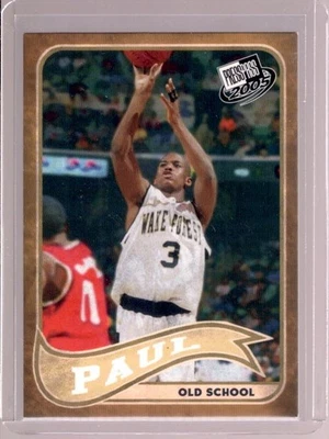 Chris Paul 2005 06 Press Pass Old School #15 Rookie RC Foto 1 de 2