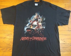 Vintage 1993 Army Of Darkness Movie Promo Shirt Size XXL HTF - Picture 1 of 9
