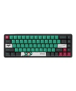 Demon Slayer Kimetsu No Yaiba Tanjiro PBT Dye Sub Keycaps for Mechanical Gami... - Picture 1 of 7