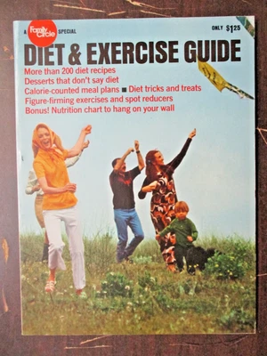 FAMILY CIRCLE 1972 MAGAZINE SPECIAL DIET & EXCERCISE GUIDE VINTAGE RECIPES BOOK Foto 1 de 2