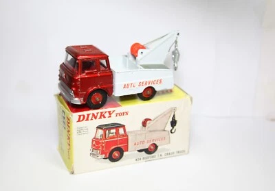 Camión de choque Dinky 434 Bedford TK en caja original - Excelente lote original 1 Foto 1 de 4