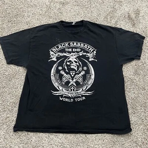 Camiseta original 2016 BLACK SABBATH The End Concert Tour doble cara talla XXL - Imagen 1 de 3