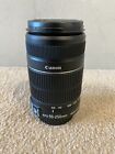 Canon Zoom Lens Ef-s 55-250mm F/4-5.6 Is Ii W/ Covers - Excellent Condition