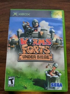 Worms Forts: Under Siege (Microsoft Xbox, 2005) - Picture 1 of 4