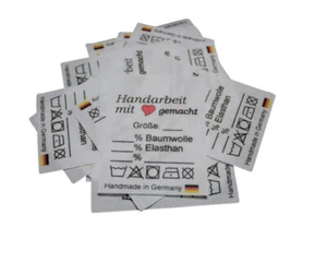 25 Textiletiketten Universal Hochformat - Bild 1 von 1