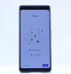 Google Pixel 2 XL Verizon 64GB Black Fair Shape - Photo 1 sur 12