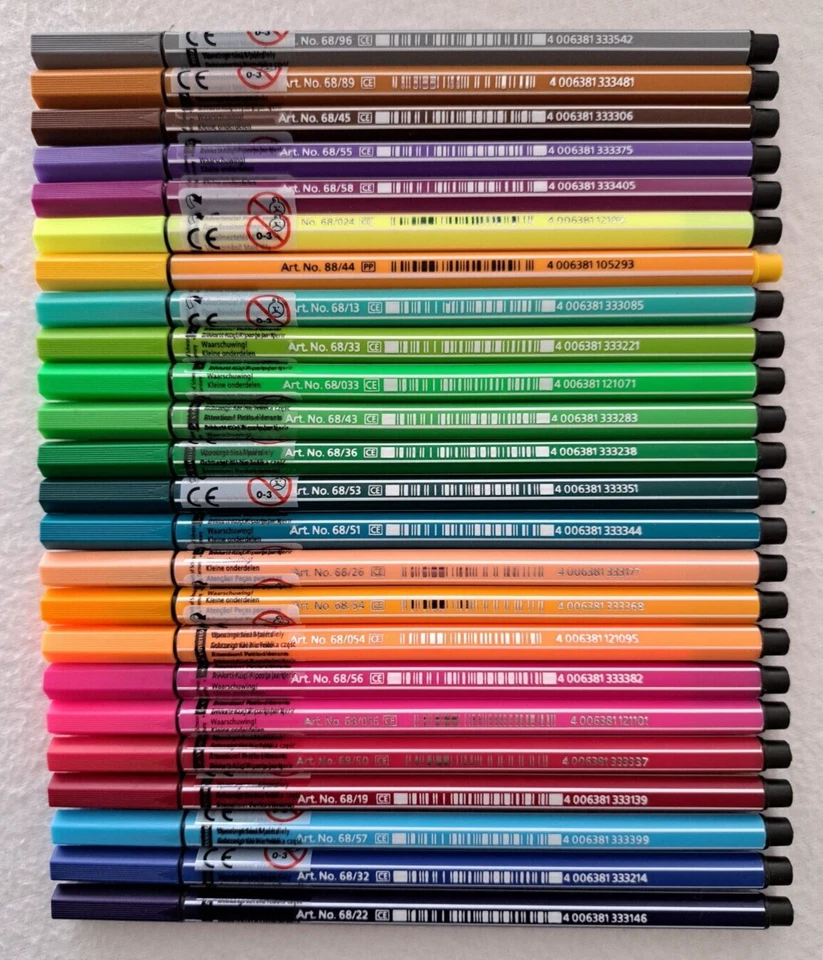 ⭐ Stabilo Pen 68 - Filsstifte/Faserschreiber - Auswahl verschiedener Farben ⭐ - Bild 1 von 1