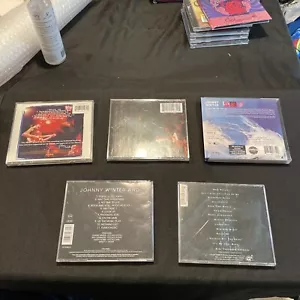 Johnny Winter CDs - Lot of 5, The Bootleg Series, And, Second Winter, Live InNYC - Picture 1 of 11