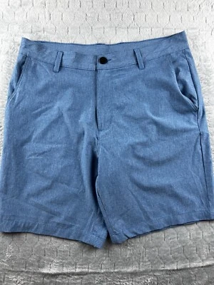 Pantalones Cortos Chinos Wide World Sportsman Mezcla de Poliéster Diseño Azul Para Hombre Talla 36 Foto 1 de 4