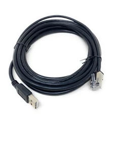 DATALOGIC KABEL USB-A/RJ45 LAN Ethernet PC CBL ASY USB TYPE A EXT PWR 15' - Bild 1 von 3