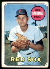 2018 Topps Heritage 50th Anniversary Buybacks Jose Santiago Boston Red Sox #21