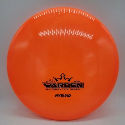 Dynamic Discs Hybrid Warden A.J. Risley 2021 Team Series V1 Orange/Black 174g - Image 1 of 3
