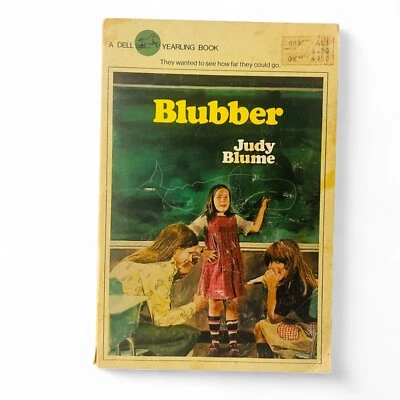 Blubber by Judy Blume Dell Yearling Paperback Vintage 1974 Teen Novel - Image 1 of 3