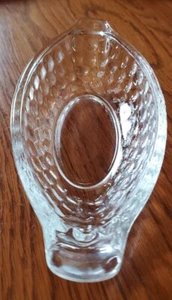 Vintage Oval Clear Glass Relish condiment banana split Dish - Picture 1 of 5
