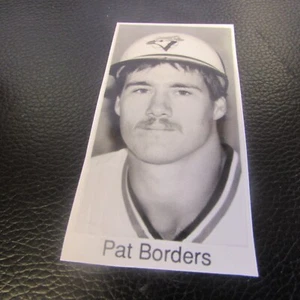 ORIGINAL - PAT BORDERS - TORONTO BLUE JAYS - SUPER GLOSS PRESS PHOTO - VG - Picture 1 of 1