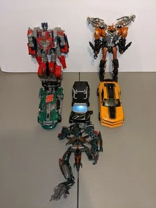Transformers Movie Leader Class Figures Prime, Bumblebee, Roadbuster + for parts - Picture 1 of 12