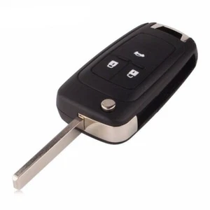 3 Buttons Flip Keyless Entry Remote Folding Key Fob Shell For Buick LaCrosse - Imagen 1 de 6
