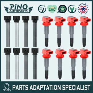 8X Bobina de encendido + conector para Porsche Cayenne 2008-2018 / Panamera 2010-2016 - Imagen 1 de 12