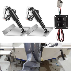15101-104 9" X 12" Kit de lengüeta de ajuste estándar con interruptor basculante para longitud de barco 16’-25’ - Imagen 1 de 8
