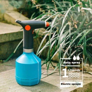 1 Litre Electric Spray Bottle Sprayer Watering Cans USB Charging Gardening Tool - Picture 1 of 15