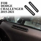 Door Air Outlet Vent Panel Trim Cover Carbon Fiber For Dodge Challenger 2015-20