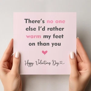 Funny Personalised Valentine’s Card | Humorous Valentine's card | Humour card - Picture 1 of 3