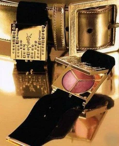 100% AUTHENTIC Ltd Edition YSL Couture Swarovski Makeup JEWELLED CHARM Bracelet - Picture 1 of 10