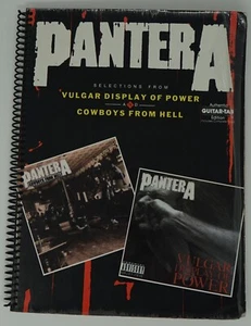Pantera Selections From Vulgar Display Of Power | Cowboys From Hell Spiral Bound - Picture 1 of 2